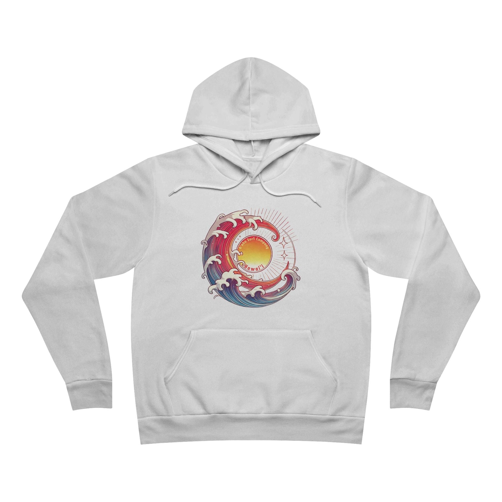 Sun Wave Hawaii Women's Unisex Hoodie Sweatshirt - O'ahu Surf Company