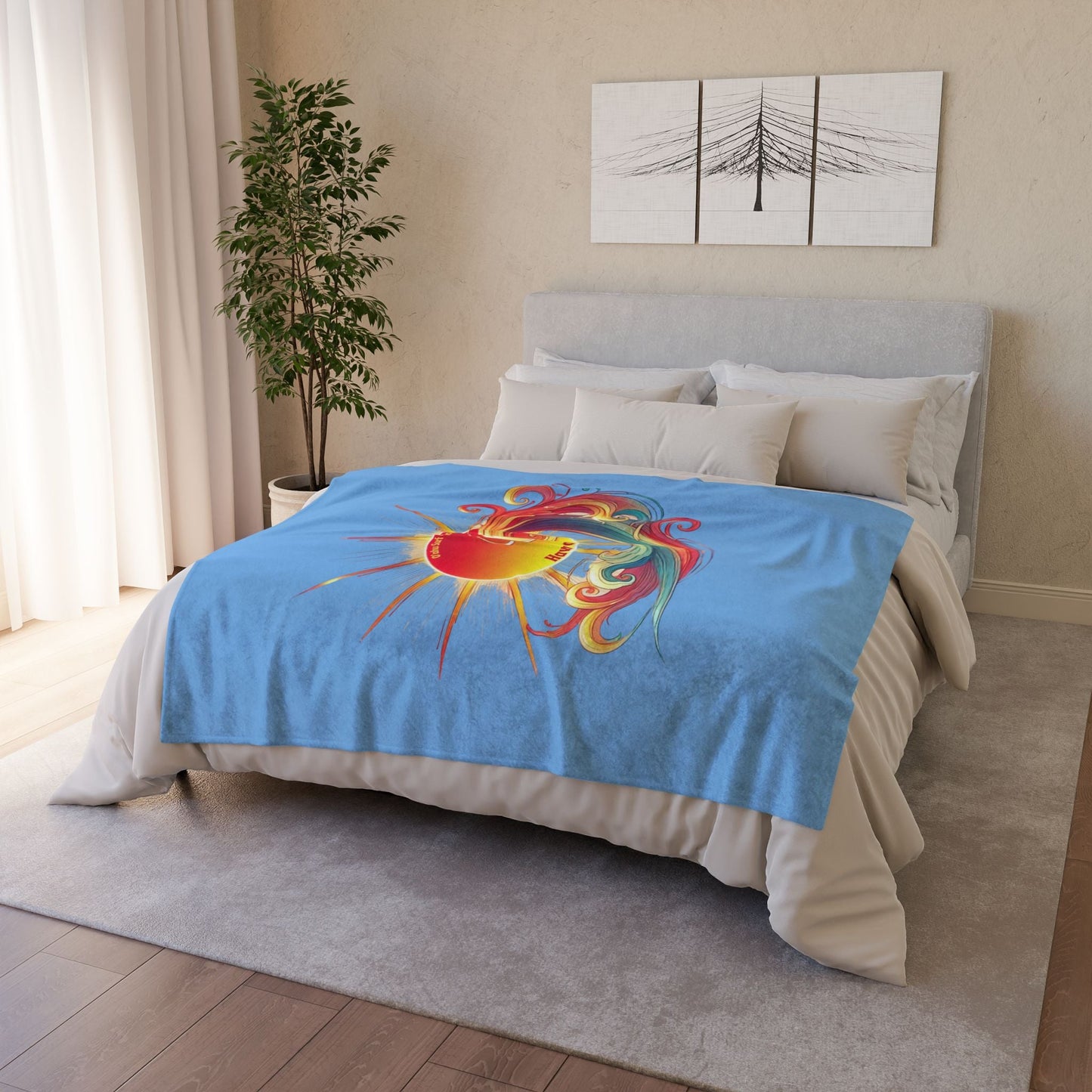 Sunshine and Surf Hawaii Throw Blanket - O'ahu Surf Company