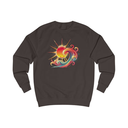 Surf Sweatshirt Sunshine Tropical Wave Hawaii - O'ahu Surf Company