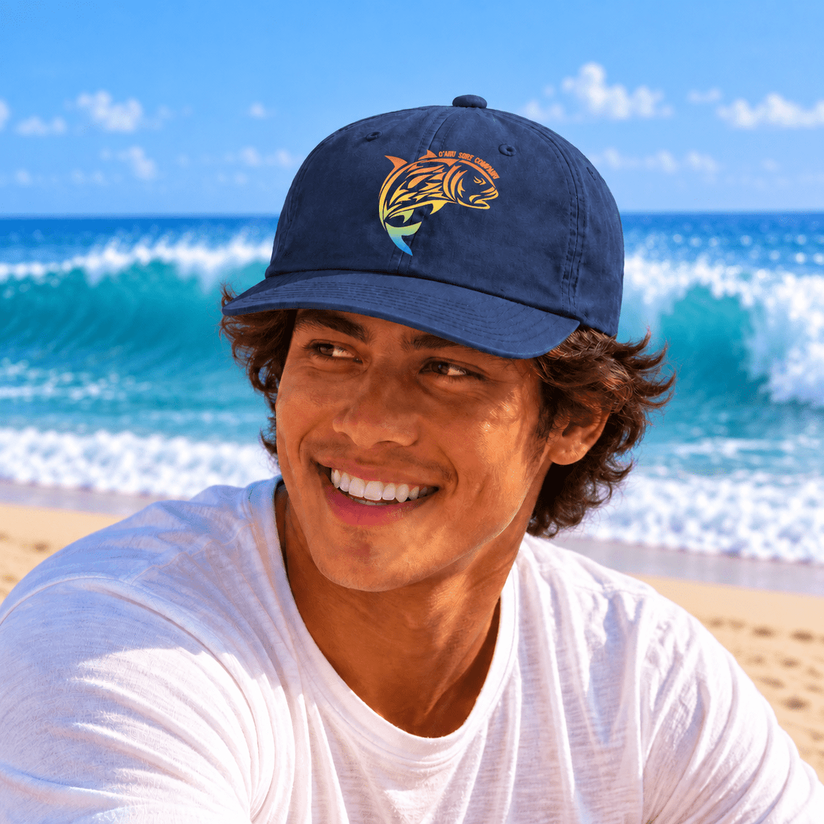 Ulua Hawaii Fish Quick-Dry Hat - O'ahu Surf Company