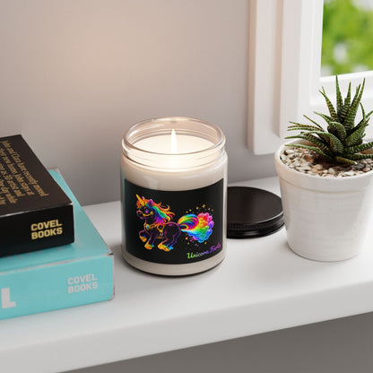 Unicorn Farts Scented Candle – Funny Rainbow Unicorn Candle | Long - Lasting Scented Gift | 50–60 Hour Burn - O'ahu Surf Company