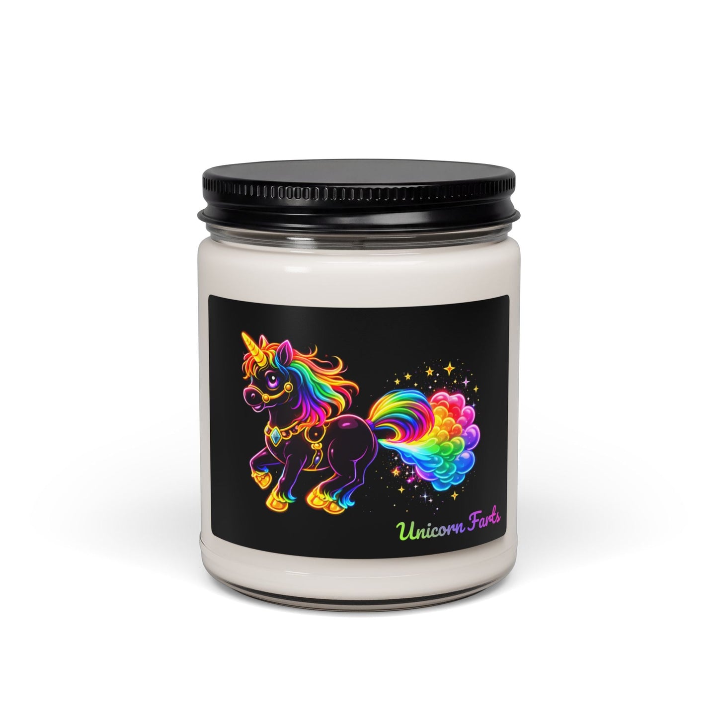 Unicorn Farts Scented Candle – Funny Rainbow Unicorn Candle | Long - Lasting Scented Gift | 50–60 Hour Burn - O'ahu Surf Company