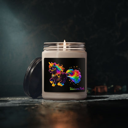 Unicorn Farts Scented Candle – Funny Rainbow Unicorn Candle | Long - Lasting Scented Gift | 50–60 Hour Burn - O'ahu Surf Company