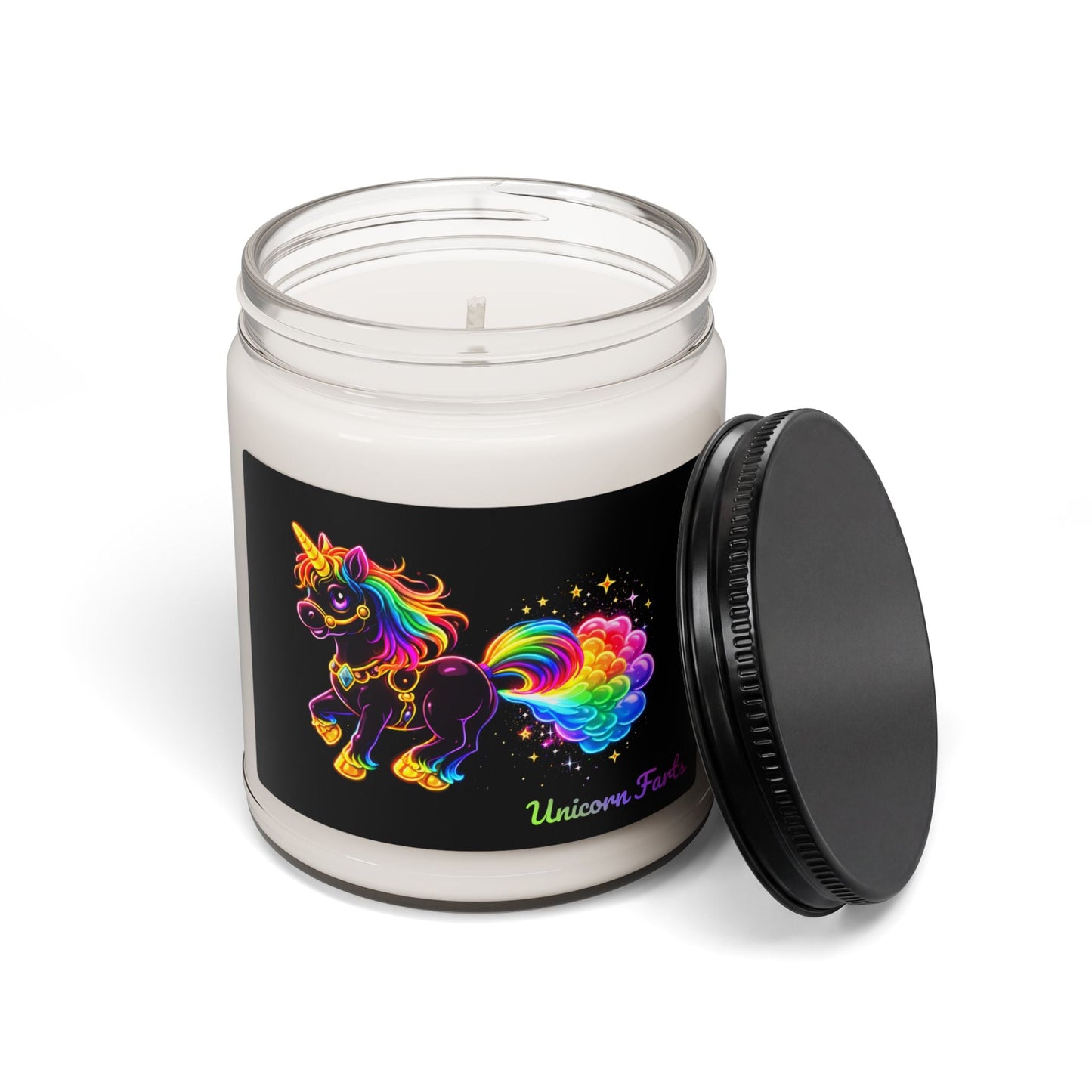 Unicorn Farts Scented Candle – Funny Rainbow Unicorn Candle | Long - Lasting Scented Gift | 50–60 Hour Burn - O'ahu Surf Company