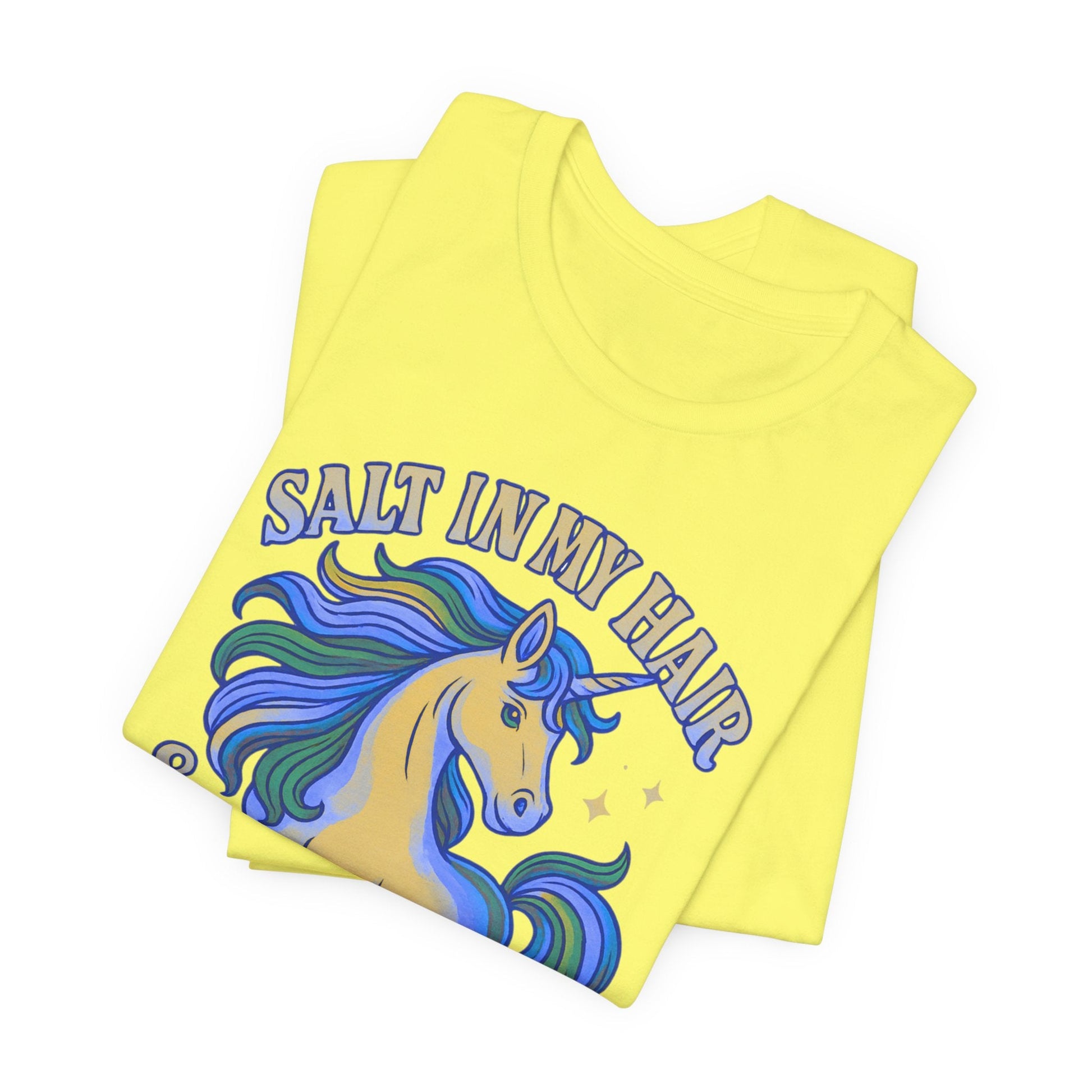 Unicorn T-Shirt for Women Unisex – Aloha Beach Graphic Tee with Rainbow Surf Design Hawaii Inspired from Oahu Surf Company - O'ahu Surf Company