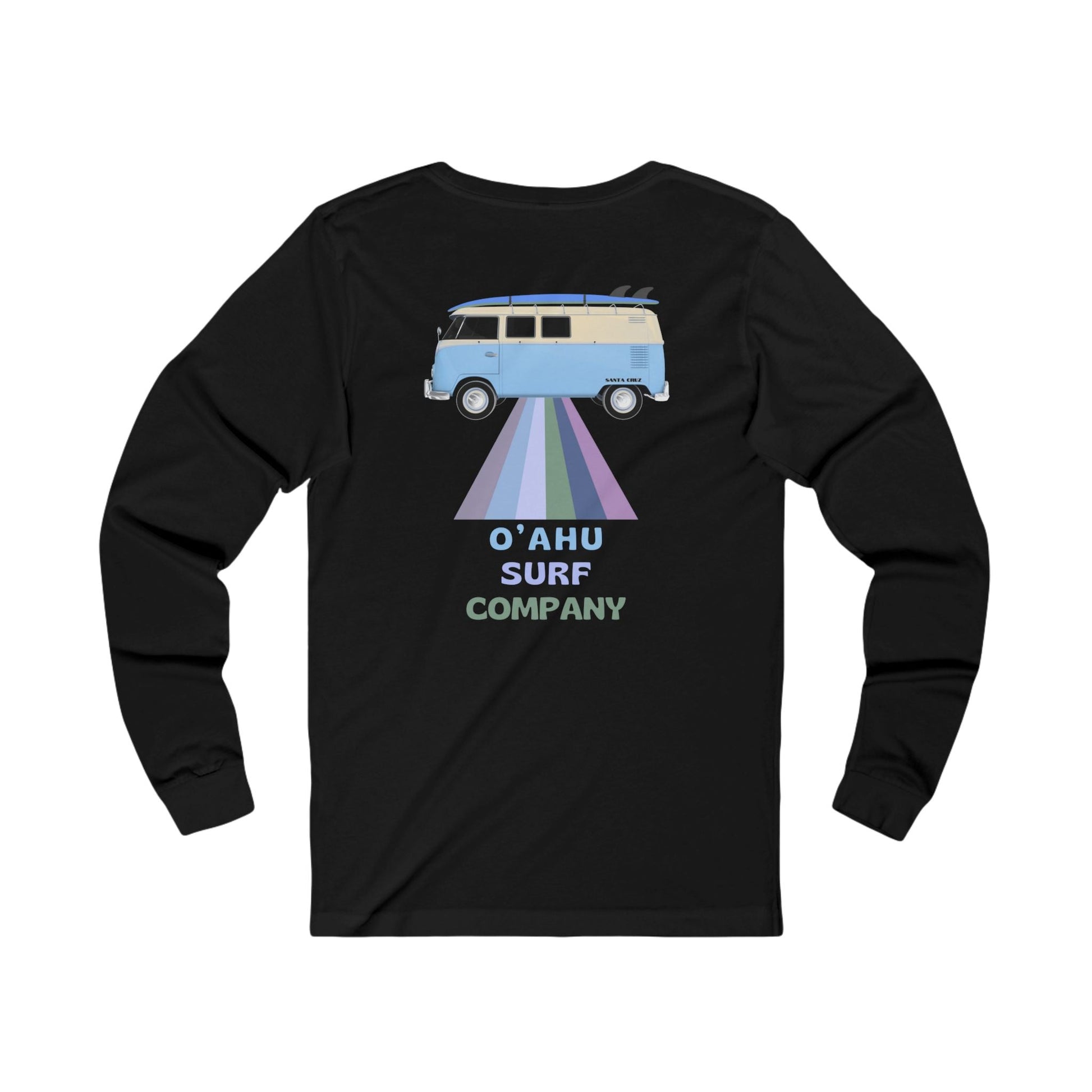 Vintage Hawaii Surf Bus Long Sleeve Tee - O'ahu Surf Company