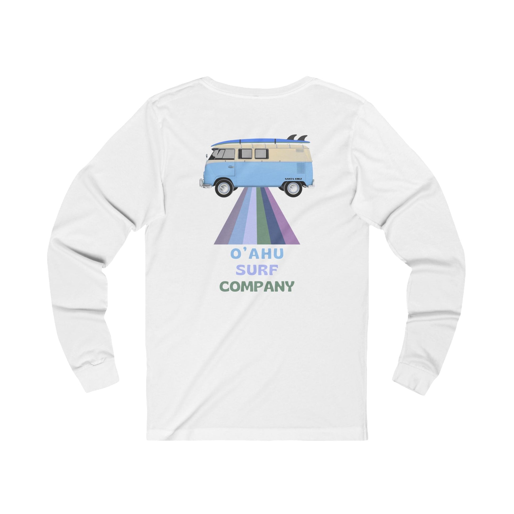 Vintage Hawaii Surf Bus Long Sleeve Tee - O'ahu Surf Company