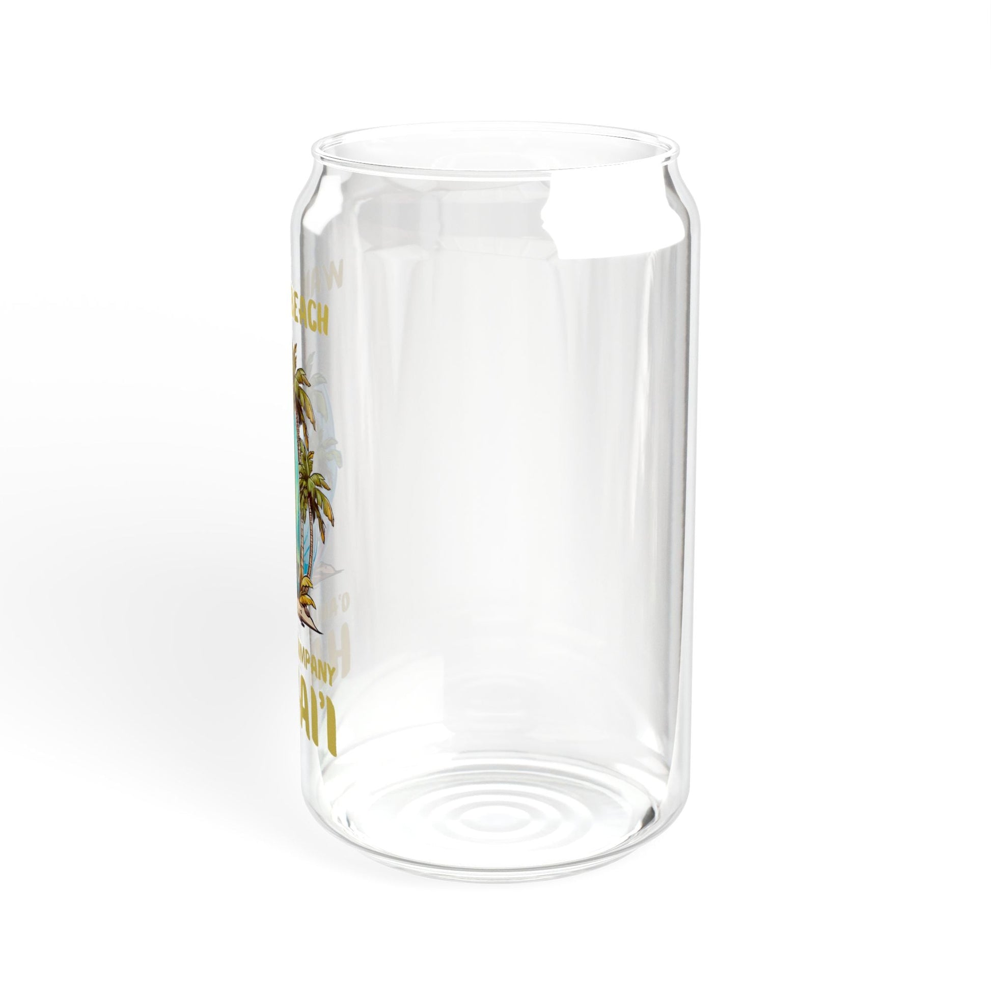 Waikiki Beach Hawaii Sipper Glass - O'ahu Surf Company