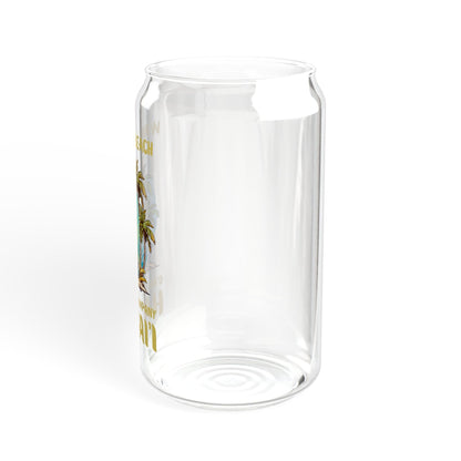 Waikiki Beach Hawaii Sipper Glass - O'ahu Surf Company