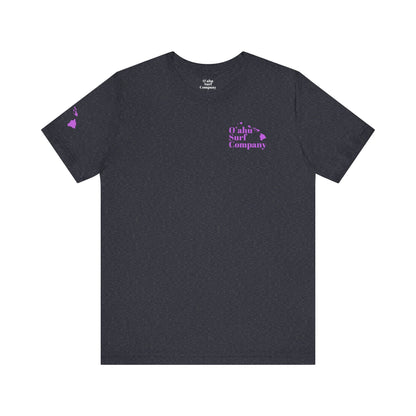 Hawaiian Island Ocean Wave Custom T-shirt - O'ahu Surf Company