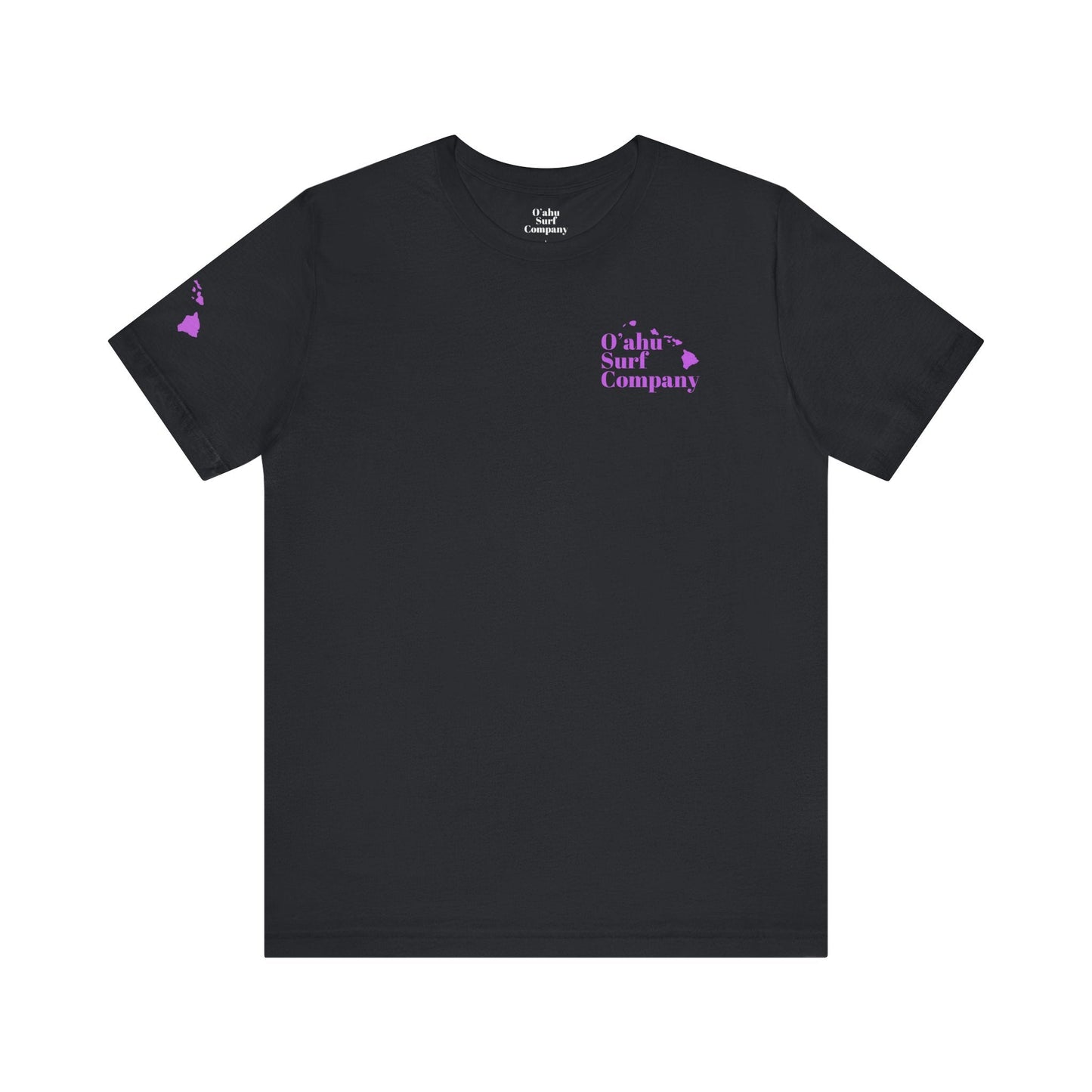Hawaiian Island Ocean Wave Custom T-shirt - O'ahu Surf Company