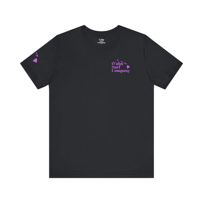 Hawaiian Island Ocean Wave Custom T-shirt - O'ahu Surf Company