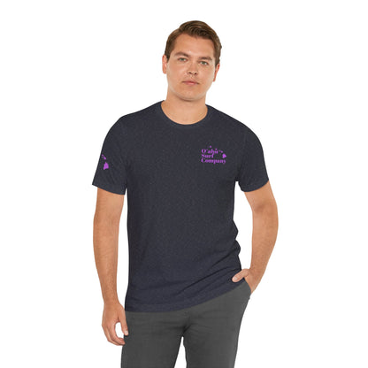 Hawaiian Island Ocean Wave Custom T-shirt - O'ahu Surf Company