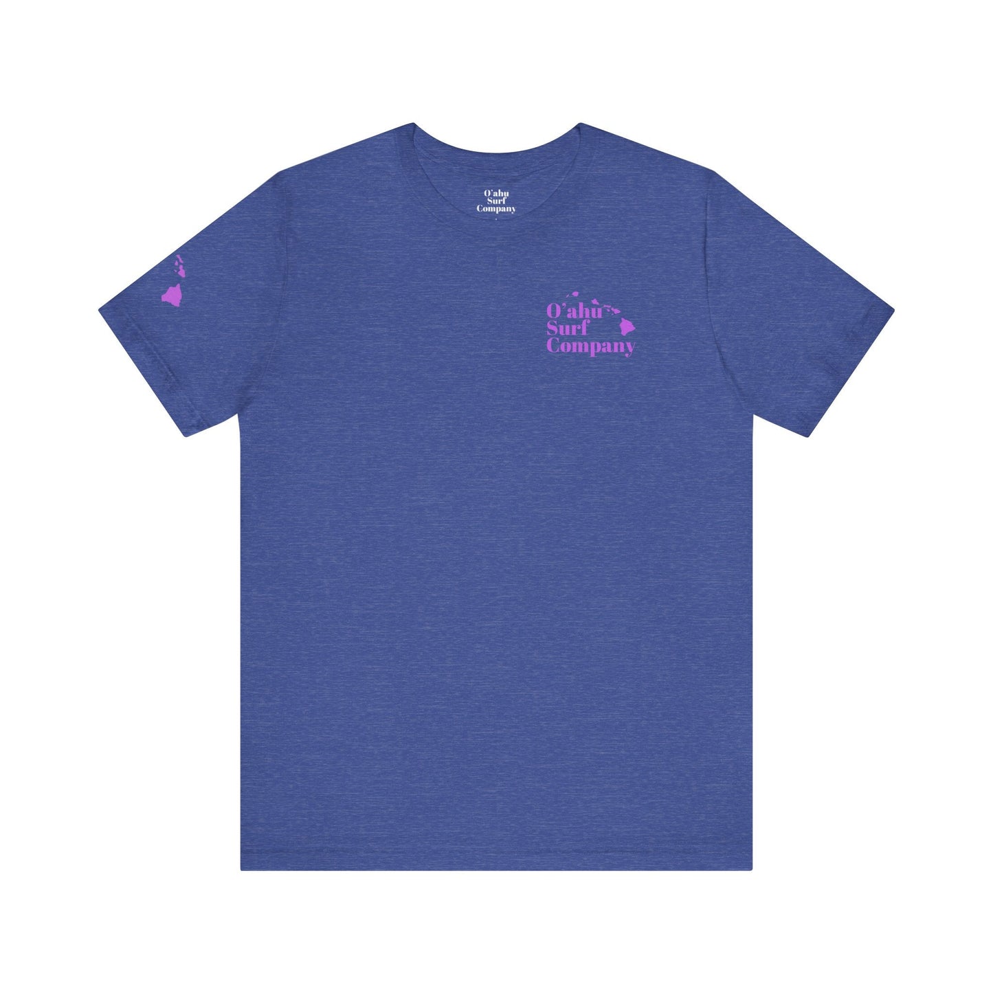 Hawaiian Island Ocean Wave Custom T-shirt - O'ahu Surf Company