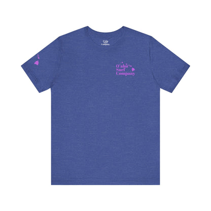 Hawaiian Island Ocean Wave Custom T-shirt - O'ahu Surf Company