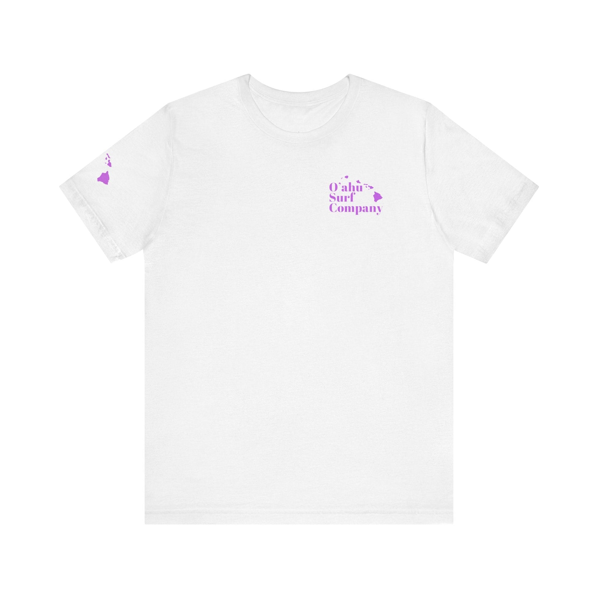 Hawaiian Island Ocean Wave Custom T-shirt - O'ahu Surf Company