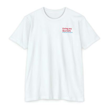 Living My Best Life Palm Colors T-shirt - O'ahu Surf Company