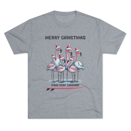 O'ahu Surf Company Christmas Flamingo Surf T-shirt - O'ahu Surf Company