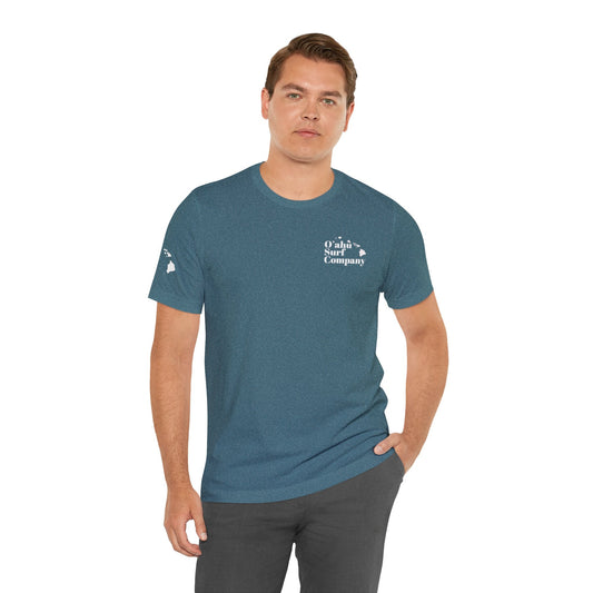 O'ahu Surf Company Hawaii Shark Tooth T-shirt - O'ahu Surf Company