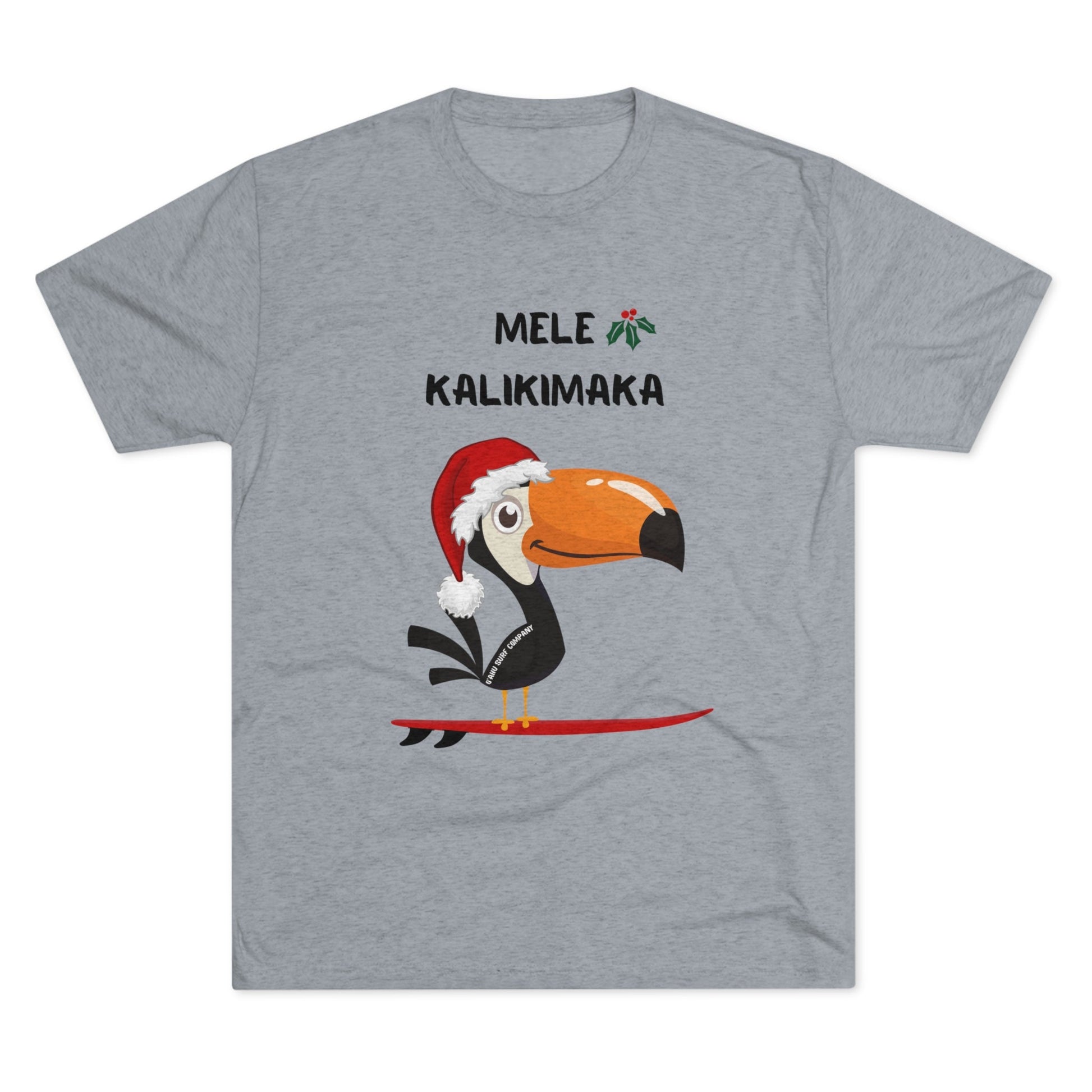 O'ahu Surf Company Mele Kalikimaka Toucan Surf T-Shirt - O'ahu Surf Company