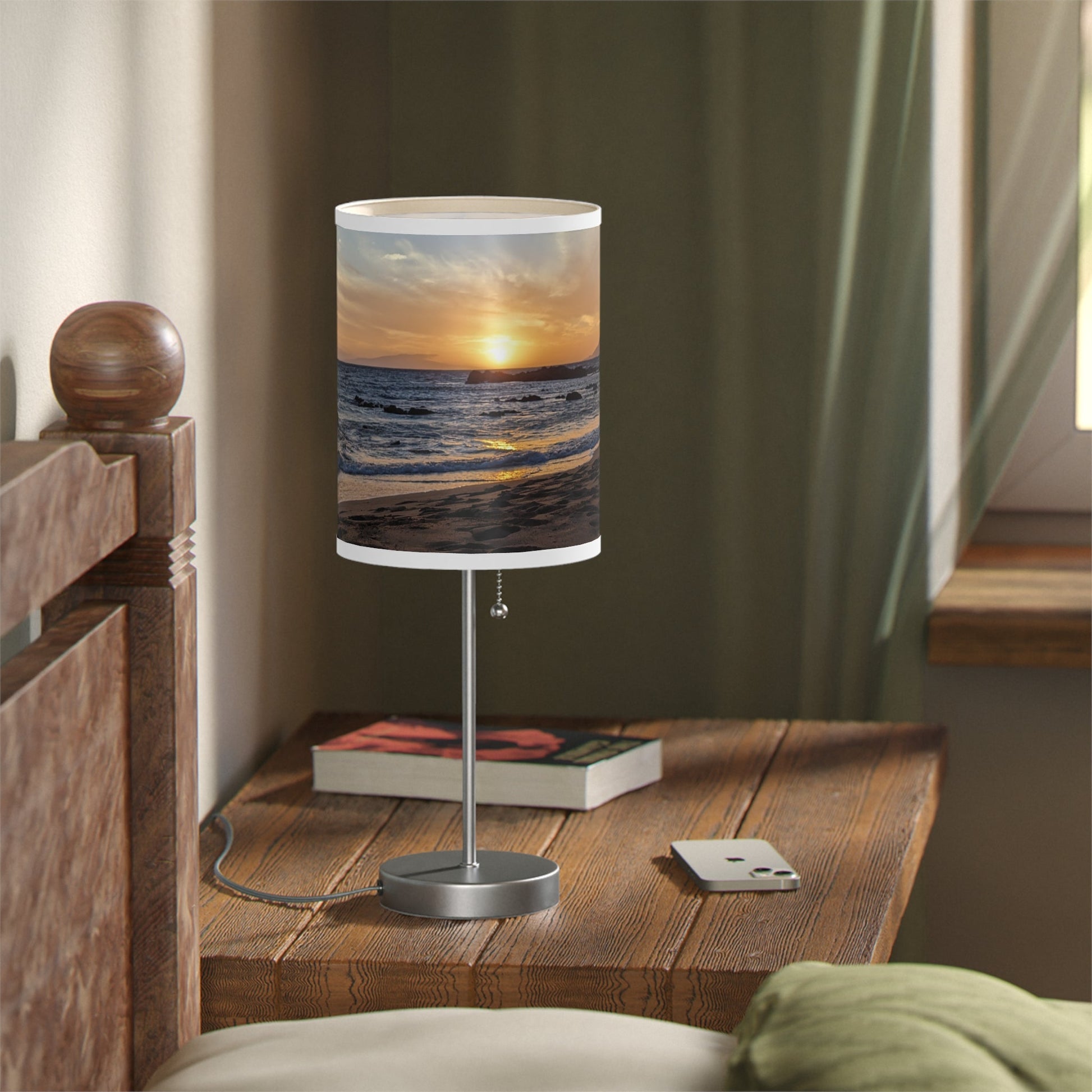O'ahu Surf Company Ocean Sunset Lamp - Lamp in a box - Hawaii Sunset Lamp - Beach House lamp
