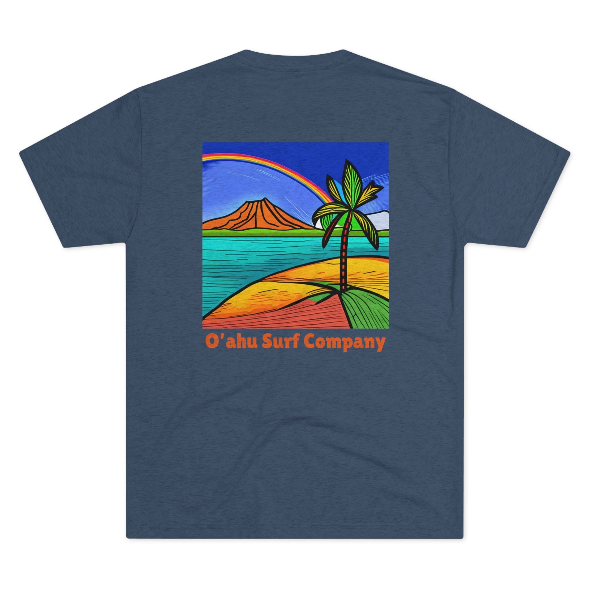 O'ahu Surf Company Rainbow Crater T-Shirt - O'ahu Surf Company