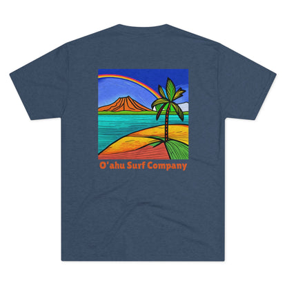 O'ahu Surf Company Rainbow Crater T-Shirt - O'ahu Surf Company