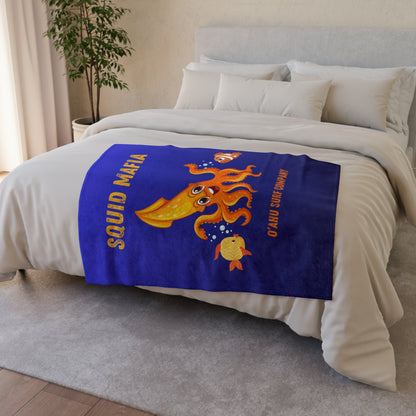 O'ahu Surf Company Squid Mafia Tropical Throw Blanket - O'ahu Surf Company