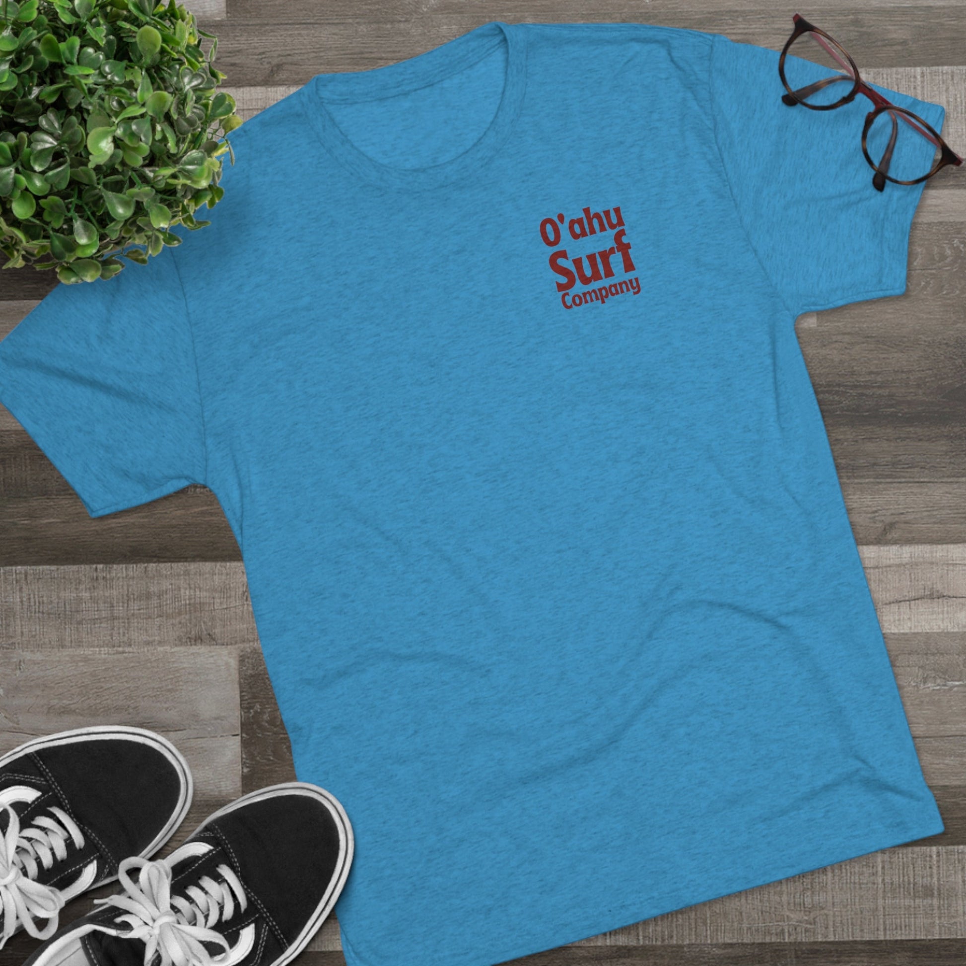 O'ahu Surf Company Waikiki Beach Hawaii Anime Girl T-shirt - O'ahu Surf Company