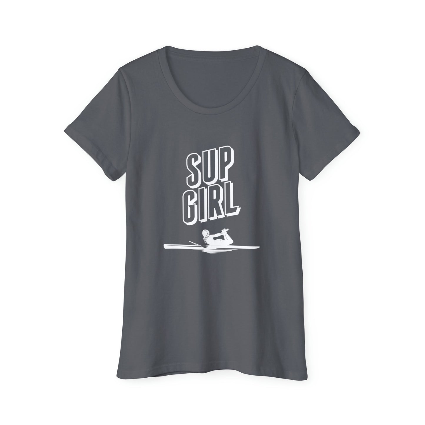 O'ahu Surf Company Women's SUP Girl Surfer T-Shirt - O'ahu Surf Company