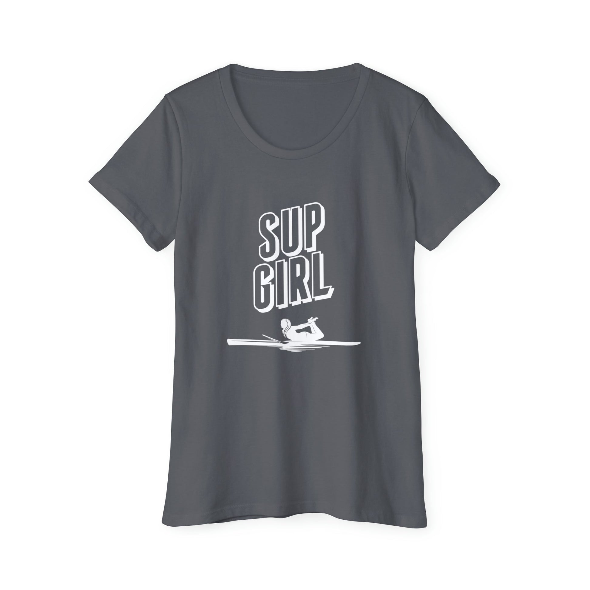 O'ahu Surf Company Women's SUP Girl Surfer T-Shirt - O'ahu Surf Company