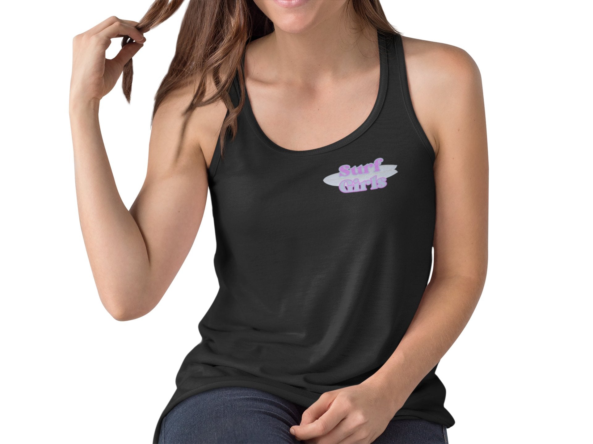 Surf Girls Flowy Racerback Women's Tank - O'ahu Surf Company